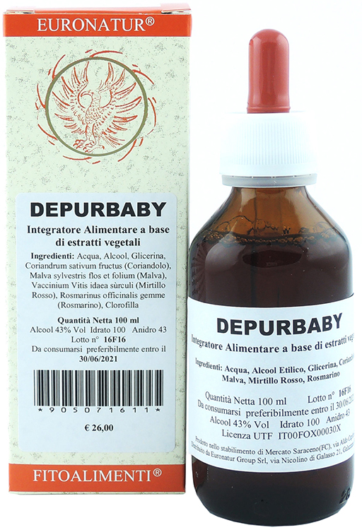 DEPURBABY GOCCE 100 ML - farmagiri