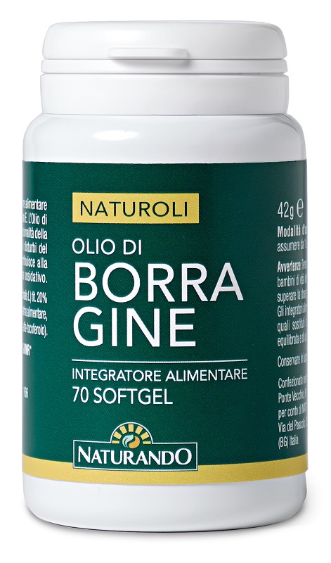 NATUROLI OLIO DI BORRAGINE 70 SOFTGEL - farmagiri