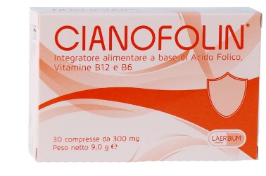CIANOFOLIN 30 COMPRESSE GASTROPROTETTE 9 G - farmagiri