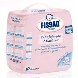 FISSAN TELI IGIENICI 60X60 CM 10 PEZZI - farmagiri