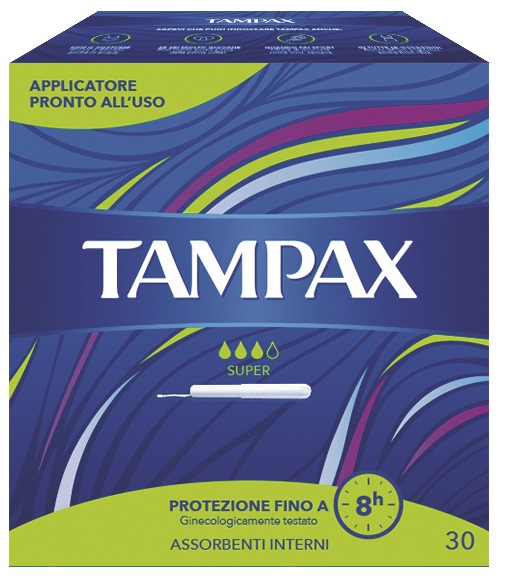 TAMPAX BLUE BOX SUPER 30 PEZZI - farmagiri