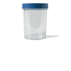CONTENITORE PIC STERILE TRASPARENTE PER ANALISI DEI FLUIDI ORGANICI 100 ML TAPPO A VITE + ETICHETTA AUTOADESIVA - farmagiri