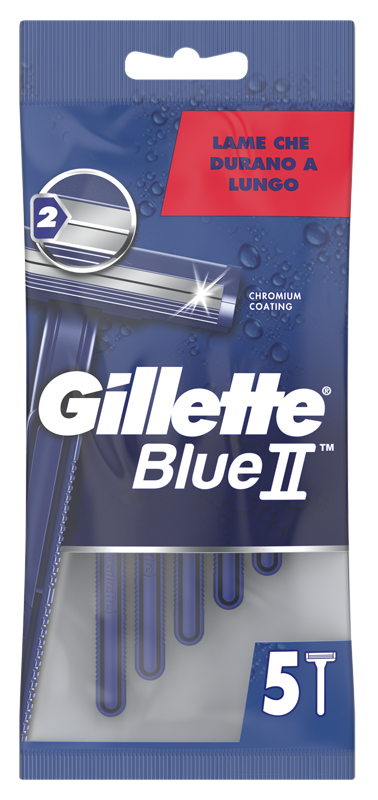 RASOIO GILLETTE BLUE II STANDARD 6 X 20 X 5 - farmagiri