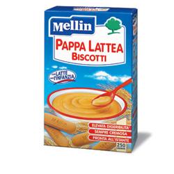 MELLIN PAPPA LATTE BISCOTTI 250 G NUOVO FORMATO - farmagiri