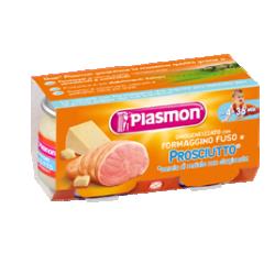 PLASMON OMOGENEIZZATO FORMAGGIO/PROSCIUTTO 80 G X 2 PEZZI - farmagiri