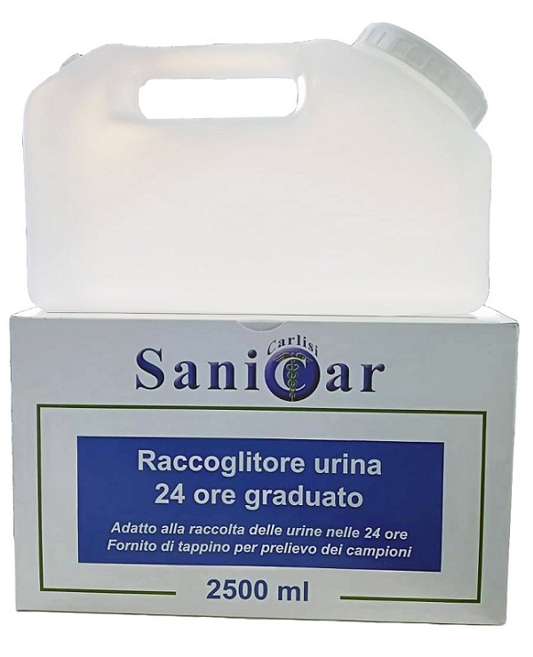 CONTENITORE PER URINA SANICAR 24H - farmagiri