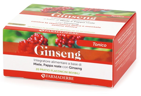 FIALE GINSENG 20 FLACONCINI 10 ML - farmagiri