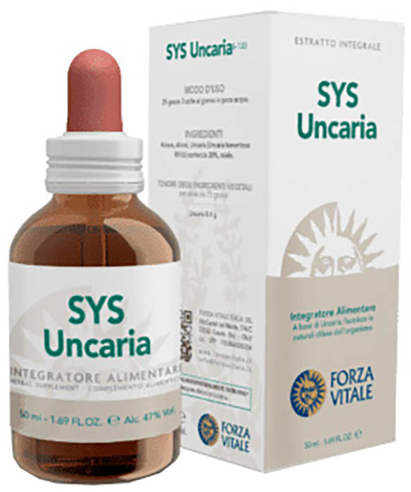 SYS UNCARIA GOCCE 50 ML - farmagiri