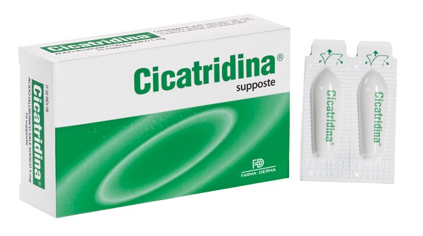 CICATRIDINA SUPPOSTE 10 PEZZI - farmagiri