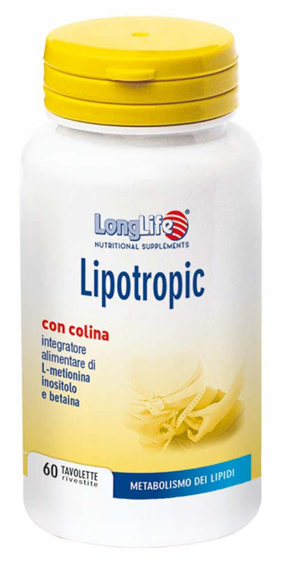 LONGLIFE LIPOTROPIC 60 TAVOLETTE RIVESTITE DA 1,5 G - farmagiri