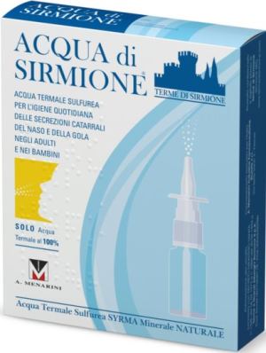 ACQUA SIRMIONE MINERALE NATURALE 6 FIALE 15 ML - farmagiri