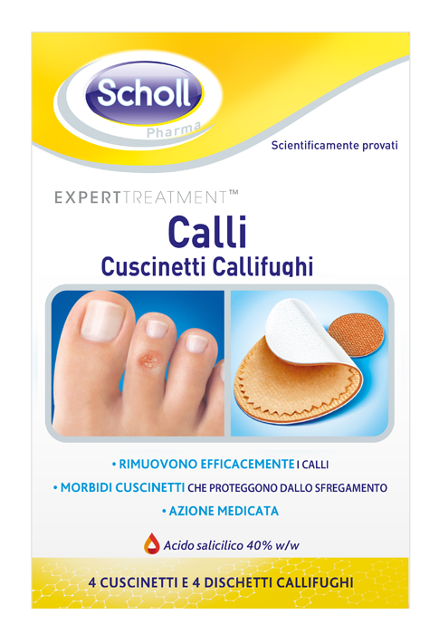 CEROTTO CALLIFUGO CALLI DURI 4 CEROTTI + 4 DISCHETTI - farmagiri