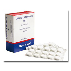 CALCIO CARBONATO VITI 60 COMPRESSE - farmagiri