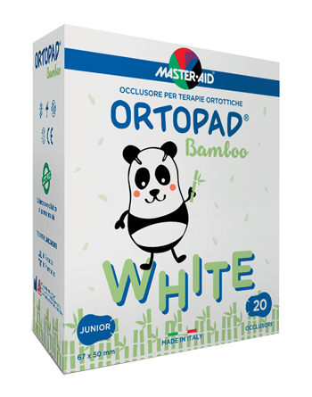 CEROTTO OCULARE PER ORTOTTICA ORTOPAD BIANCO JUNIOR 50 PEZZI - farmagiri