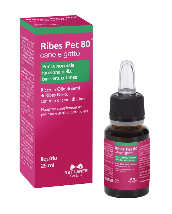 RIBES PET 80 GOCCE OLIO 25 ML CON CONTAGOCCE - farmagiri
