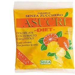 ASUCRI CARAMELLA ARANCIA LIMONE 40 G - farmagiri