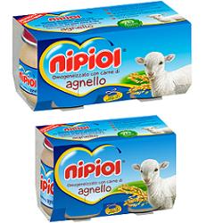 NIPIOL OMOGENEIZZATO AGNELLO 120 G X 2 PEZZI - farmagiri