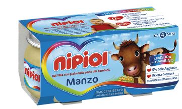 NIPIOL OMOGENEIZZATO MANZO 120 G 2 PEZZI - farmagiri