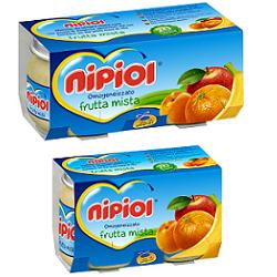 NIPIOL OMOGENEIZZATO FRUTTA MISTA 120 G X 2 PEZZI - farmagiri