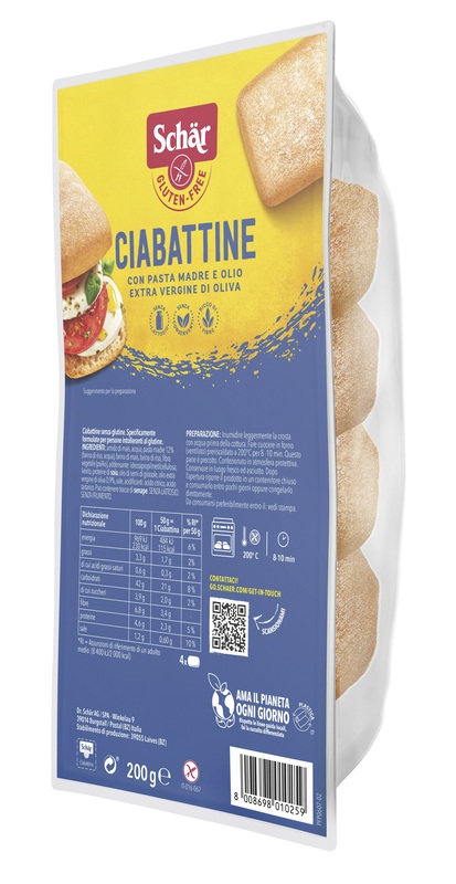 SCHAR CIABATTINA 200 G - farmagiri