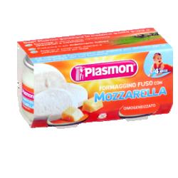 PLASMON OMOGENEIZZATO FORMAGGINO MOZZARELLA 80 G X 2 PEZZI - farmagiri
