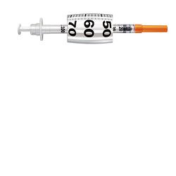 SIRINGA PER INSULINA PIC INSUMED 1 ML 100 UI AGO GAUGE 30 LUNGHEZZA 8 MM SENZA SPAZIO MORTO 3 SACCHETTI DA 10 PEZZI - farmagiri