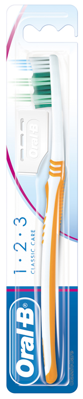 ORALB 123 CLASSIC CARE SPAZZOLINO MANUALE - farmagiri
