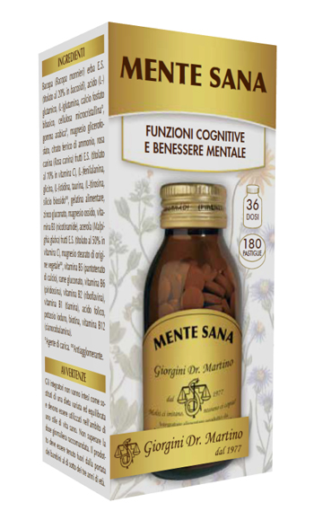 MENTE SANA 180 PASTIGLIE - farmagiri