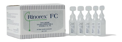 RINOREX FC SOLUZIONE SALINA IPERTONICA 7% 30 FIALE 5 ML - farmagiri