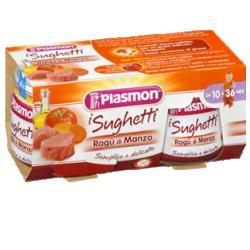 PLASMON SUGHETTO RAGU' DI MANZO 80 G X 2 PEZZI - farmagiri