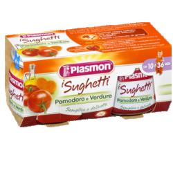 PLASMON SUGHETTO POMODORO E VERDURE 80 G X 2 PEZZI - farmagiri