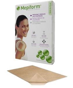 MEPIFORM MEDICAZIONE ATRAUMATICA PER CICATRICI CHELOIDI 10X18 CM 5 PEZZI - farmagiri