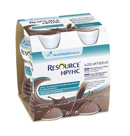 RESOURCE HP/HC CIOCCOLATO 4 BOTTIGLIE 200 ML - farmagiri