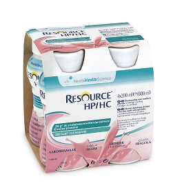 RESOURCE HP/HC FRAGOLA 4 BOTTIGLIE 200 ML - farmagiri