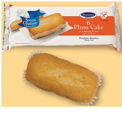 BONONIA PLUMCAKE CON FARINA DI RISO SENZA GLUTINE 6 X 36 G - farmagiri
