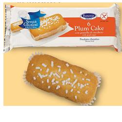 BONONIA PLUMCAKE CON GRANELLA DI ZUCCHERO SENZA GLUTINE 6 X 37 G - farmagiri