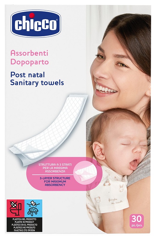 CHICCO ASSORBENTI PROTECTION POSTPARTO 30 PEZZI - farmagiri