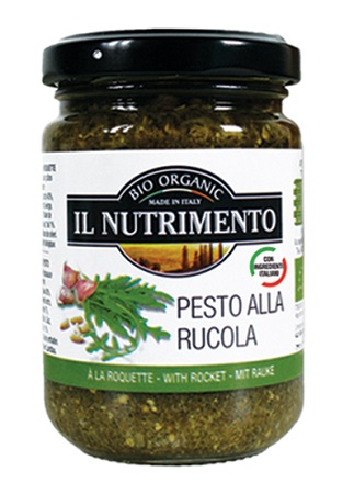 IL NUTRIMENTO PESTO DI RUCOLA SENZA GLUTINE 130 G - farmagiri