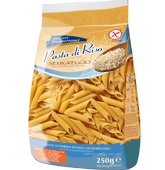 PIACERI MEDITERRANEI PASTA RISO PENNE RIGATE 250 G - farmagiri