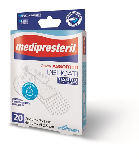 CEROTTO PER DITA MEDIPRESTERIL DELICATO TNT 7,5X5CM 6 PEZZI - farmagiri