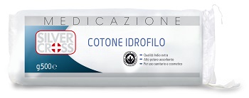 COTONE IDROFILO SILVER CROSS 500G 1 PEZZO - farmagiri