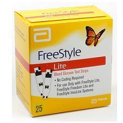 STRISCE MISURAZIONE GLICEMIA FREESTYLE LITE 25 PEZZI - farmagiri