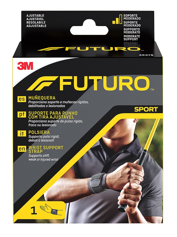 POLSINO ELASTICO UNIVERSALE FUTURO SPORT NERO - farmagiri