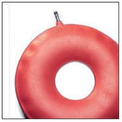 CIAMBELLA PER INVALIDI GONFIABILE IN GOMMA TEAM DELUXE IN SACCHETTO DIAMETRO 45 CM 1 PEZZO - farmagiri