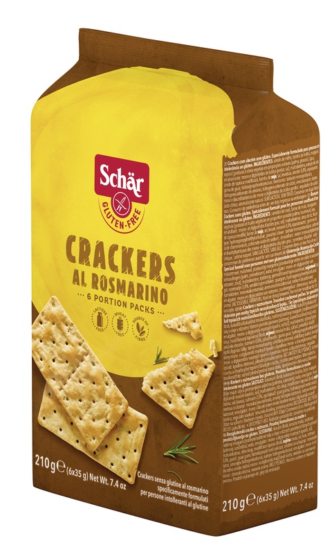 SCHAR CRACKERS AL ROSMARINO 6 CONFEZIONI DA 35 G - farmagiri