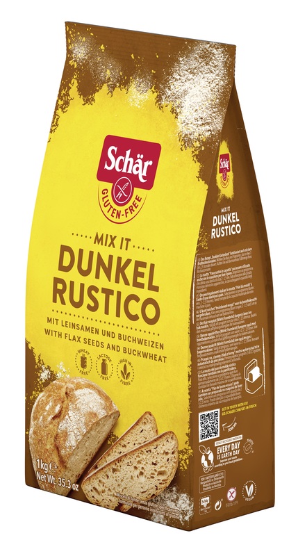 SCHAR MIX IT DUNKEL RUSTICO SENZA GLUTINE SENZA LATTOSIO 1 KG - farmagiri