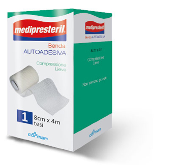 BENDA ADESIVA MEDIPRESTERIL 8X400 CM - farmagiri