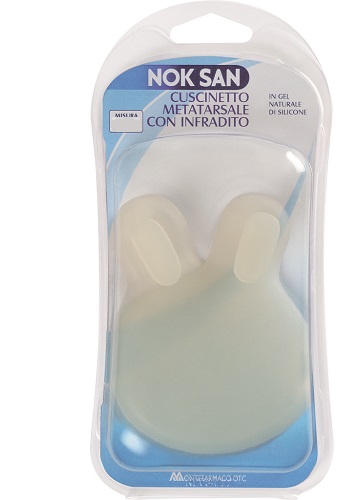 NOK SAN GEL CUSCINETTO METATARSALE CON INFRADITO S/M - farmagiri