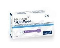 LANCETTE PUNGIDITO MYSTAR SYLKFEEL LANCETS 33 GAUGE 25 PEZZI - farmagiri