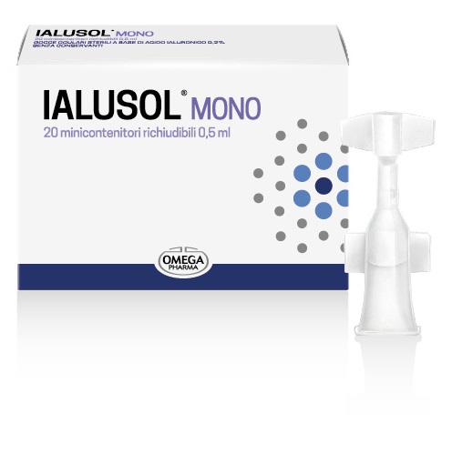 IALUSOL MONO GOCCE OCULARI 20 FLACONCINI 0,5 ML - farmagiri